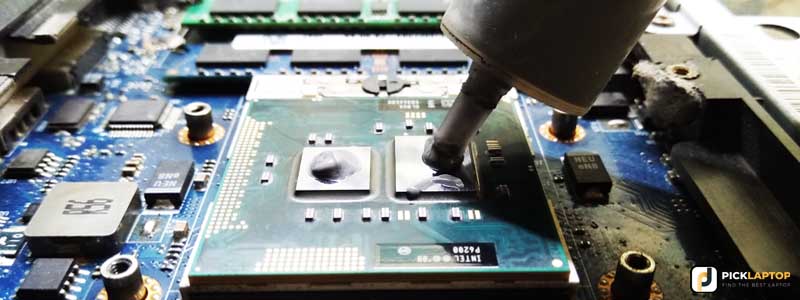 apply the thermal paste