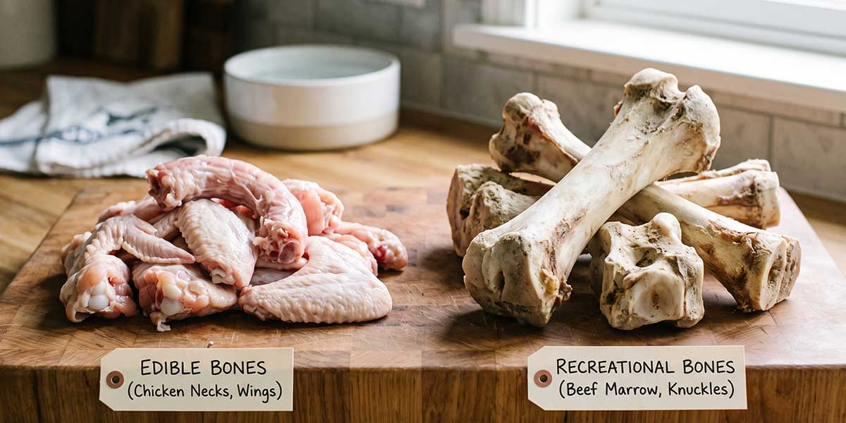Edible vs. Recreational Bones